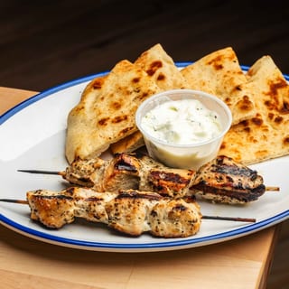 Chicken Souvlaki Platter